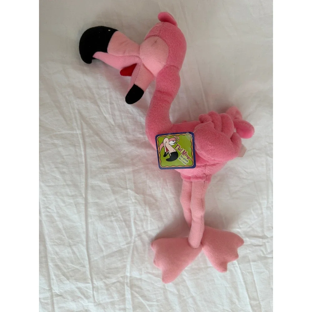 Phil Mingo Be Pink Be Cool Flamingo Plush Stuffed Animal Toy 13 Inch